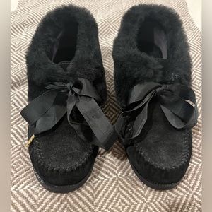 Tory Burch moccasin Aberdeen slipper